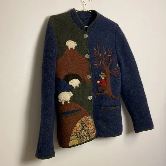 Cottagecore Shepherd and His Sheep - Picture 6 of 6